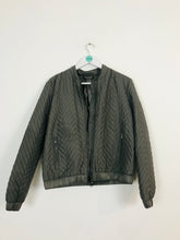 Load image into Gallery viewer, Massimo Dutti Women’s Quilted Jacket With Tags | M UK10 | Grey