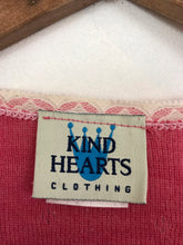 Load image into Gallery viewer, Kind Hearts Women's Vintage Style Lace Cardigan | M UK12 | Pink