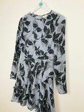 Load image into Gallery viewer, Reiss Womens Floral Print Knee Length Dress | UK 8 | Blue