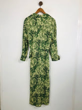 Load image into Gallery viewer, Zara Women's Floral Long Sleeve Maxi Dress NWT | M UK10-12 | Green