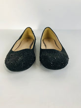 Load image into Gallery viewer, Oasis Women's Slip-on Studded Flats Shoes | EU39 UK6 | Black