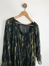 Load image into Gallery viewer, David Emanuel Women's Boho Sheer Blouse NWT | UK20 | Multicoloured