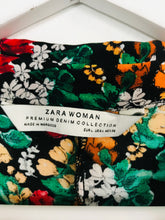 Load image into Gallery viewer, Zara Woman Women’s Floral Button Up Maxi Dress | L UK14 | Multicoloured