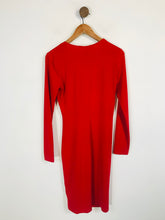 Load image into Gallery viewer, Michael Kors Women's Pleated Wrap Dress | S UK8 | Red