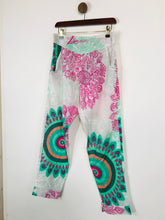 Load image into Gallery viewer, Desigual Women's Floral Harem Casual Trousers | M UK10-12 | Multicoloured