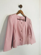 Load image into Gallery viewer, Phase Eight Women's Cropped Square Neck Blazer Jacket | UK10 | Pink