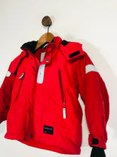 Load image into Gallery viewer, Polarn O. Pyret Kid's Fleece Raincoat Jacket | 3-4 Years | Red