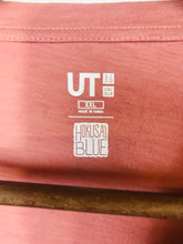 Load image into Gallery viewer, Uniqlo Women's Cotton Floral T-Shirt | XXL UK18-20 | Pink