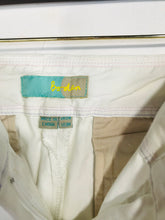 Load image into Gallery viewer, Boden Women's Crop High Waist Chinos Trousers | UK12 | White