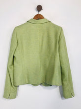 Load image into Gallery viewer, Riani Women's Wool Blazer Jacket | EU40 UK12 | Green