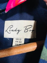 Load image into Gallery viewer, Lindy Bop Women's Floral High Neck Sheath Dress | UK12 | Multicoloured