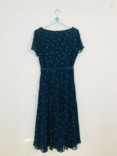Load image into Gallery viewer, Jacques Vert Women's Polka Dot Midi A-Line Dress NWT | UK12 | Blue