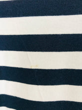 Load image into Gallery viewer, Steilmann Women's Striped Long Sleeve T-Shirt | UK12 | Blue