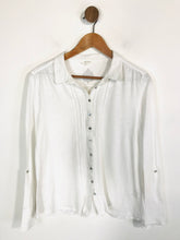 Load image into Gallery viewer, White Stuff Women's Boho Button-Up Shirt | UK14 | White