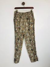 Load image into Gallery viewer, Zara Women's Floral High Waist Casual Trousers | M UK10-12 | Multicoloured