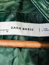 Load image into Gallery viewer, Zara Women's Biker Jacket | L UK14 | Green