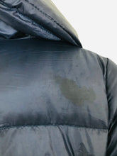 Load image into Gallery viewer, Weekend Max Mara Quilted Goose Down Puffer Coat | UK12 | Navy Blue
