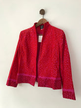 Load image into Gallery viewer, Antony Leigh Dower Women's Floral Patterned Blazer Jacket | UK14 | Red