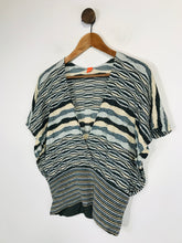 Load image into Gallery viewer, Boss Hugo Boss Women's Knit V-Neck Blouse | S UK8 | Multicoloured