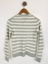 Load image into Gallery viewer, Superdry Women's Striped Jumper | L UK14 | Grey