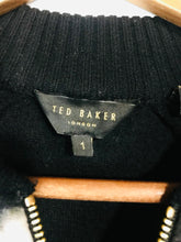 Load image into Gallery viewer, Ted Baker Women's Wool Floral Cardigan | 1 UK8 | Black