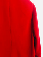 Load image into Gallery viewer, Viyella Women's Contrast Stitch Blazer Jacket | UK14 | Red