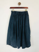 Load image into Gallery viewer, You Must Create YMC Women's Silk A-Line Skirt  | S UK8 | Blue
