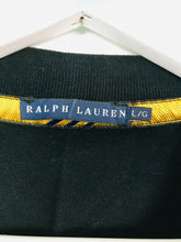 Load image into Gallery viewer, Ralph Lauren Women’s Long Sleeve Polo Shirt | L UK14 | Black