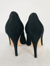 Load image into Gallery viewer, Kurt Geiger Women’s Mesh Open Toe Heels | 39 | Black