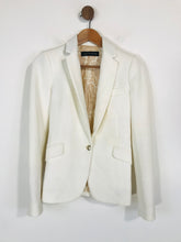 Load image into Gallery viewer, Zara Women's Knit Blazer Jacket | XS UK6-8 | White
