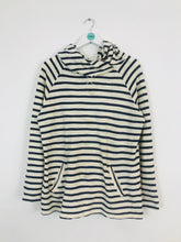 Load image into Gallery viewer, Toast Women’s Oversized Stripe Hoodie | UK 16 | Navy and Cream