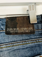 Load image into Gallery viewer, Zara Women’s Distressed Ripped Skinny Jeans | 38 UK10 | Blue