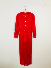 Load image into Gallery viewer, Kitri Women’s Jumpsuit Boilersuit | UK10 | Red