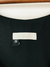 Load image into Gallery viewer, Cacharel Women's Pleated Sleeveless Shift Dress | 36 UK8 | Black