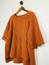 Load image into Gallery viewer, Cos Women's Wool Slitted Jumper | L UK14 | Orange