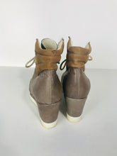 Load image into Gallery viewer, Daniel Women's Ankle Wedge Boots | EU39 UK6 | Brown