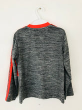 Load image into Gallery viewer, Adidas Kid’s Predator Long Sleeve Stripe Sports Top | 4-5 Years | Grey Orange