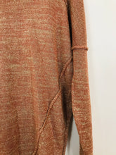 Load image into Gallery viewer, Whistles Women’s Oversized Flecked Jumper | UK12 | Orange