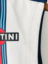 Load image into Gallery viewer, Hackett Men’s Williams Martini Racing Gilet Jacket | L | Blue White