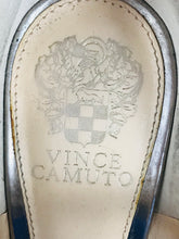 Load image into Gallery viewer, Vince Camuto Women's Patent Gold Heels | EU39 UK6 | Beige