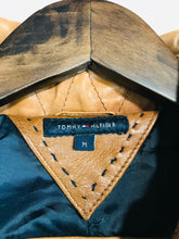 Load image into Gallery viewer, Tommy Hilfiger Women's Leather Jacket Overcoat | M UK10-12 | Brown