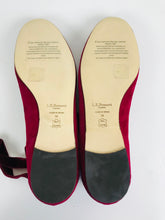 Load image into Gallery viewer, LK Bennett Women's Suede Velvet Heels NWT | EU39 UK6 | Red