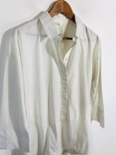Load image into Gallery viewer, Cos Women's Cotton Long Sleeve Blouse | M UK10-12 | White