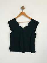 Load image into Gallery viewer, & Other Stories Women's Linen Tank Top | EU38 UK10-12 | Black