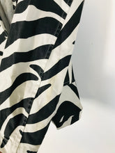 Load image into Gallery viewer, Nili Lotan Women's Zebra Print Blazer Jacket | 2 UK6-8 | Multicoloured