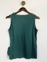 Load image into Gallery viewer, Kew Women's Striped Ruffle Tank Top NWT | M UK10-12 | Green