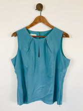 Load image into Gallery viewer, Hobbs Women's Silk Tank Top | UK14 | Blue