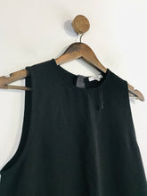 Load image into Gallery viewer, Ganni Women's Ruffle Sleeveless Tank Top | 34 | Black