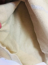 Load image into Gallery viewer, Pringle Women’s 100% Cashmere V-Neck Intarsia Knit Jumper | 44 L UK14-16 | Brown