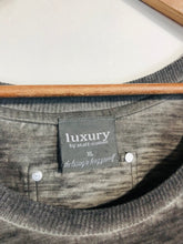 Load image into Gallery viewer, Luxury by Staff Women's Cotton T-Shirt | XL UK16 | Grey